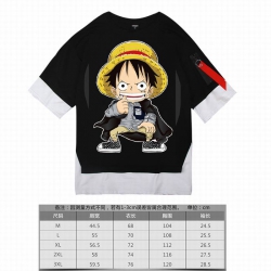 One Piece Luffy-4 white Loose ...
