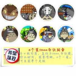 Totoro-2 Brooch Price For 8 Pc...