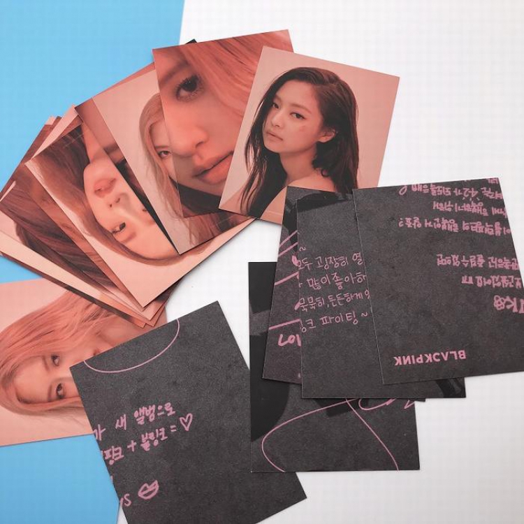 Blackpink Lemo Card small card puzzle card photo card a set of sixteen 7X9CM 35G a set price for 5 sets