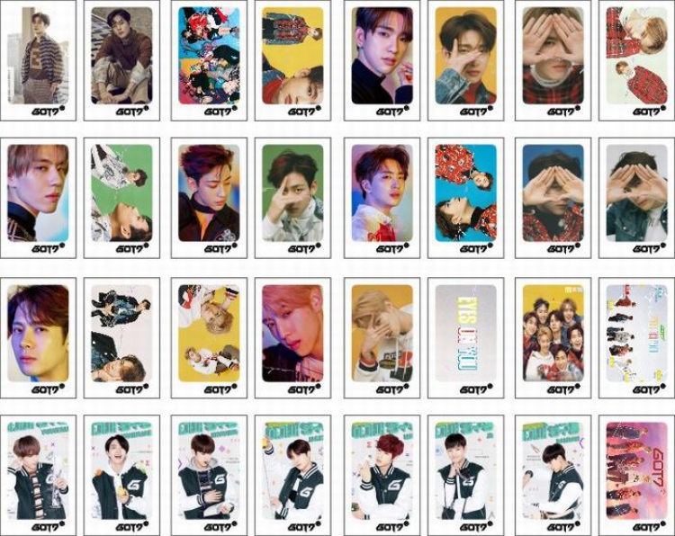 GOT7 Lemo Card photo card postcard Frosted transparent box 48G 6X9CM price for 5 boxes