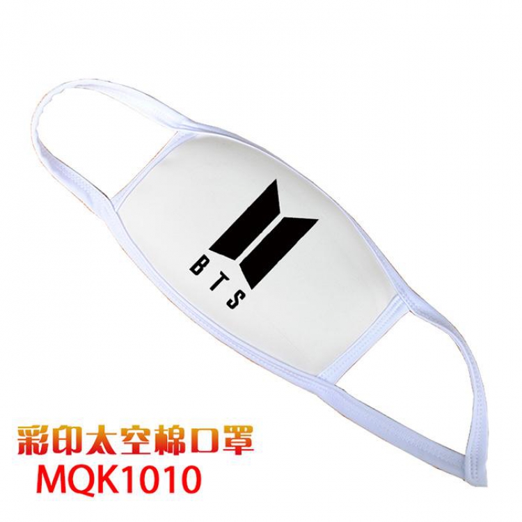 BTS Color printing Space cotton Mask price for 5 pcs MQK1010