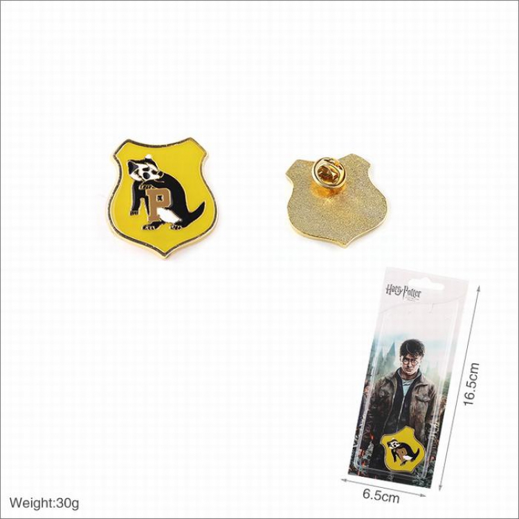 Harry Potter Brooch Bedge Style H 18.5X6.5CM 30G