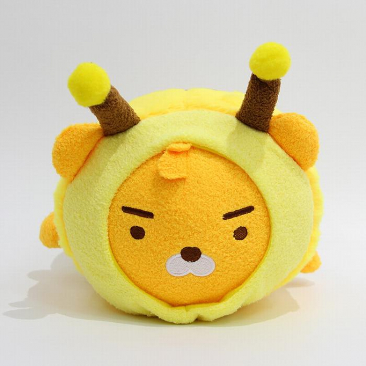 Big bee kakao friends Yellow face Toy doll plush pendant 27X20CM 0.28KG individual package