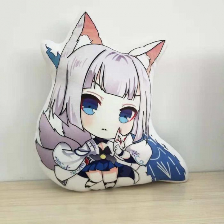 Azur Lane Kaga Full color plush shaped pillow 45CM 0.5KG