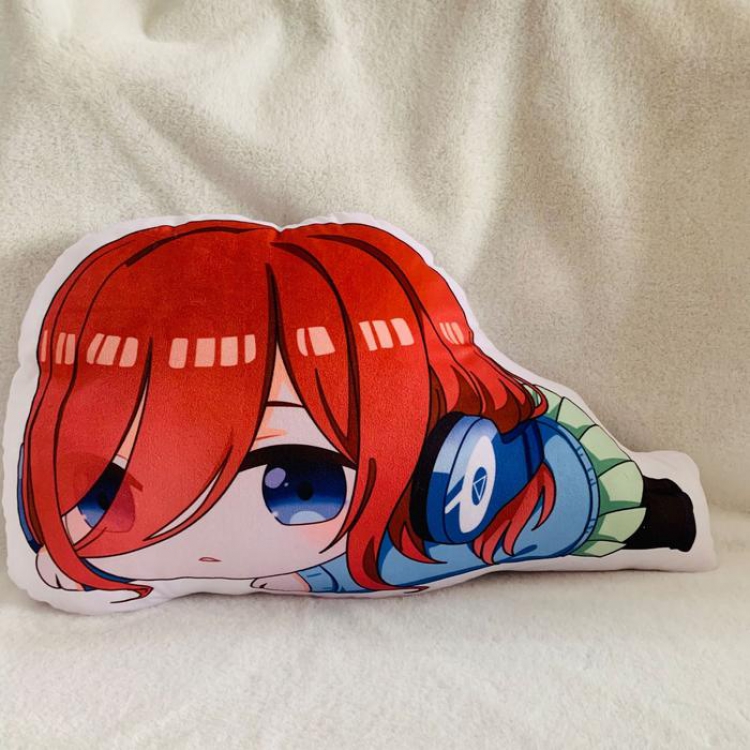 The Quintessential Quintuplets Miku Full color plush shaped pillow 45CM 0.5KG