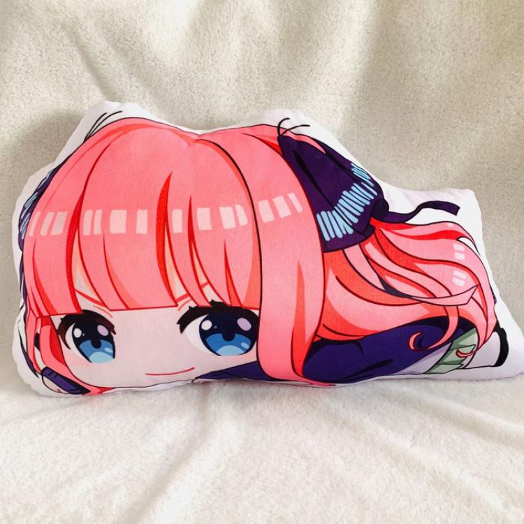 The Quintessential Quintuplets Nakano Nino Full color plush shaped pillow 45CM 0.5KG(Can be customized for a single mode