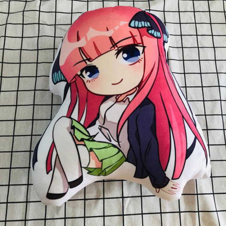The Quintessential Quintuplets Nakano Nino Full color plush shaped pillow 45CM 0.5KG
