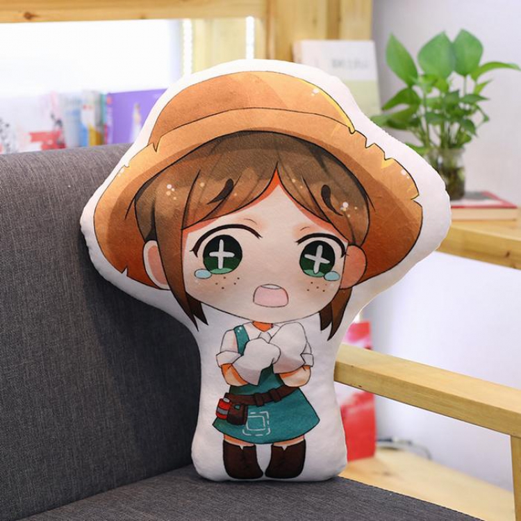 Identity V Ding Yuan Full color plush shaped pillow 45CM 0.8KG(Can be customized for a single model)