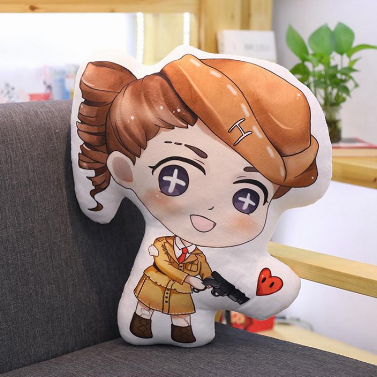 Identity V The air force Full color plush shaped pillow 45CM 0.8KG(Can be customized for a single model)