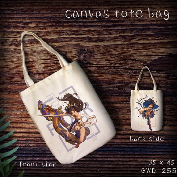 GWD255-fate grand order Canvas tote bag 35X45CM (Can be customized for a single model)