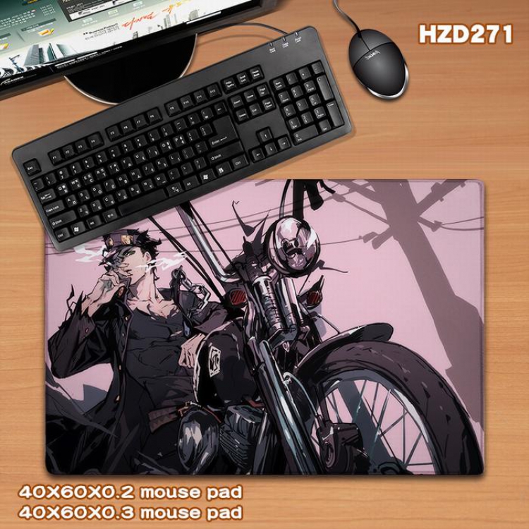 JoJos Bizarre Adventure Rubber Desk mat mouse pad 40X60CM HZD271