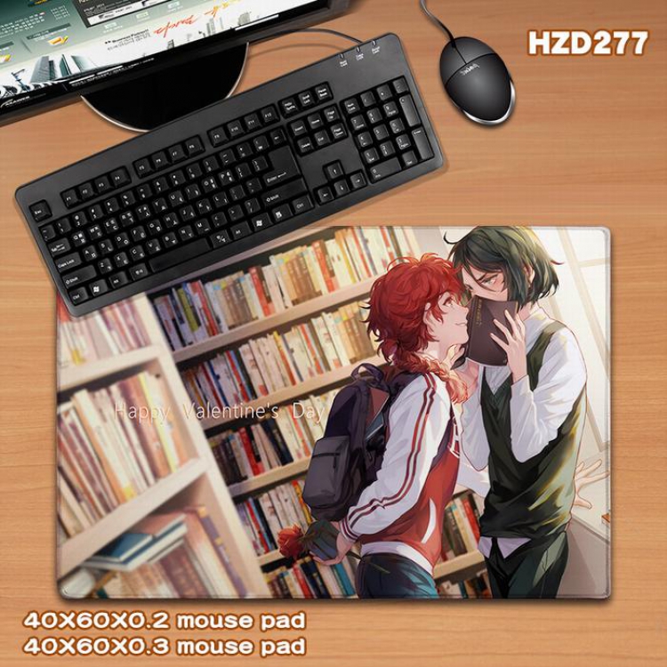 Fate grand order Rubber Desk mat mouse pad 40X60CM HZD277