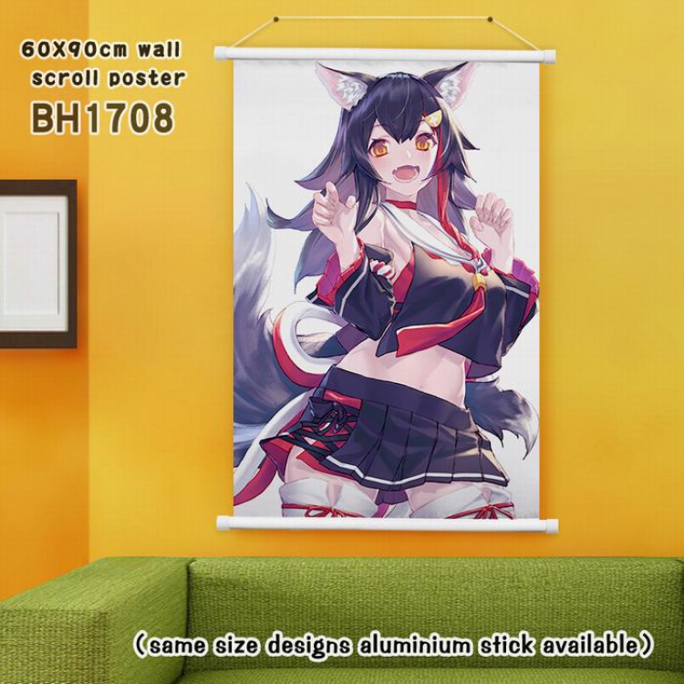 White Plastic rod Cloth painting Wall Scroll 40X60CM(Can be customized for a single model)BH1708