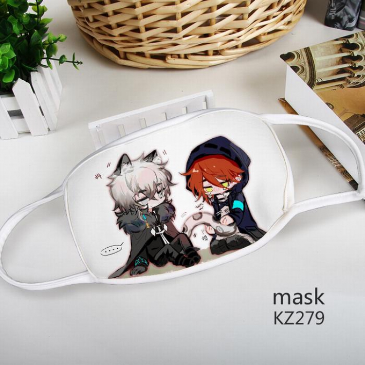 Arknights Color printing Space cotton Mask price for 5 pcs KZ279