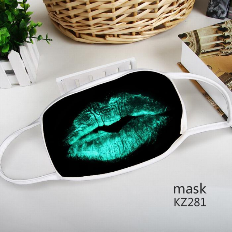 Color printing Space cotton Mask price for 5 pcs KZ281