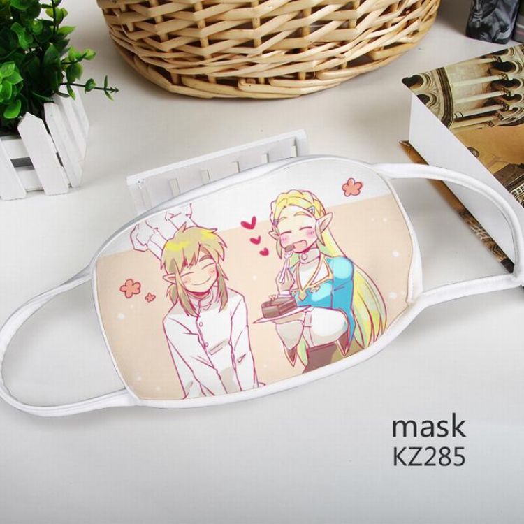 The Legend of Zelda Color printing Space cotton Mask price for 5 pcs KZ285