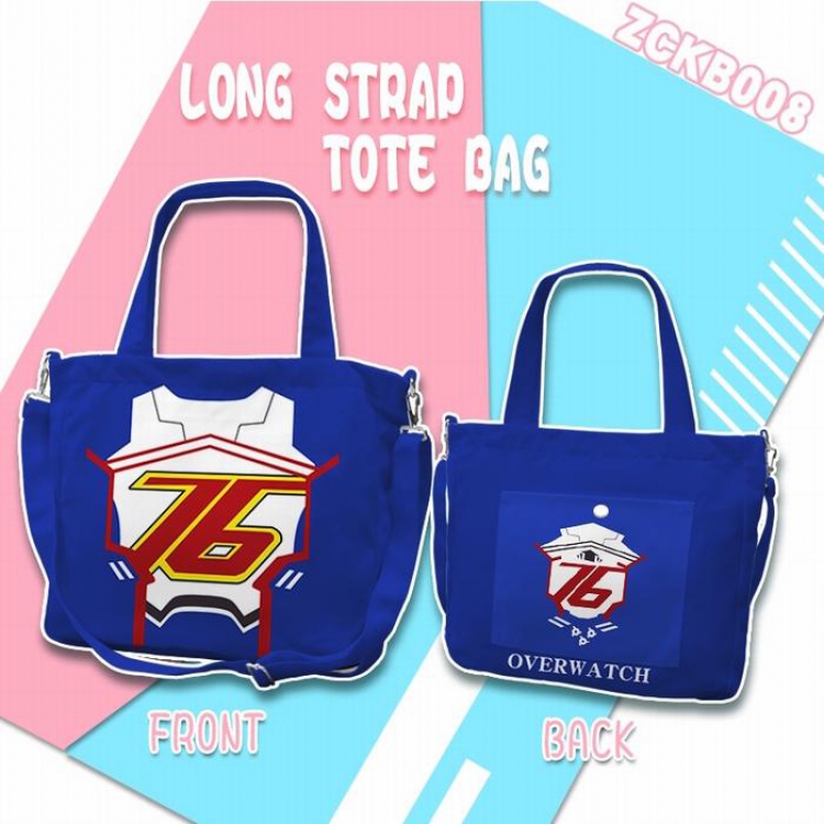 Satchel Overwatch Long Strad Tote Bag 33X33CM (Can be customized for a single model)ZCKB008