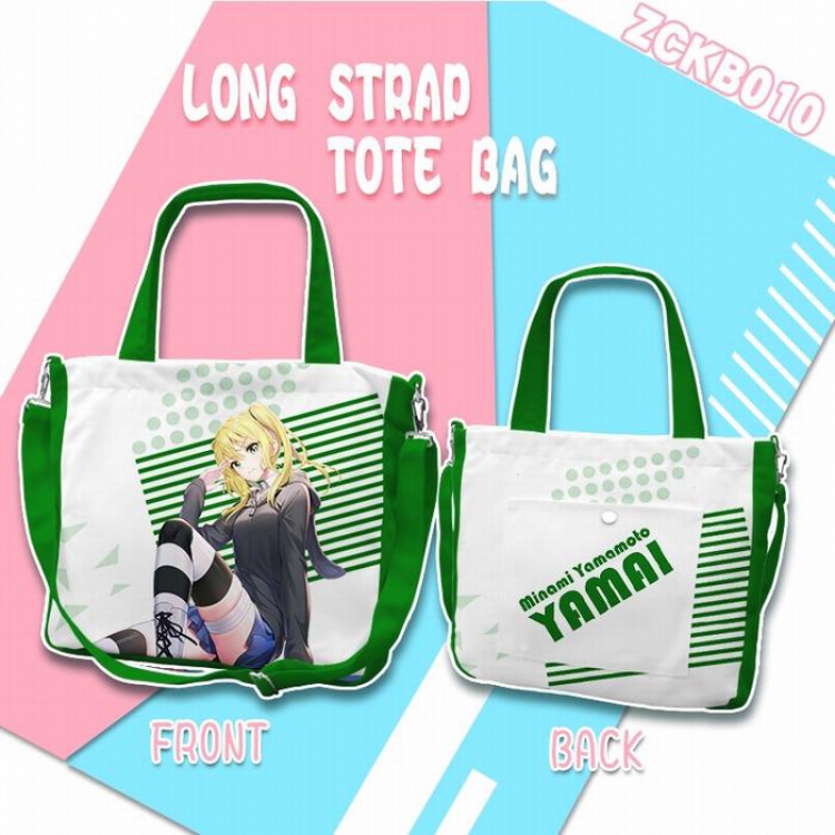 Anime Long Strad Tote Bag 33X33CM (Can be customized for a single model)ZCKB010