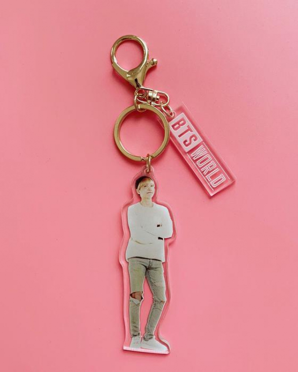 BTS J-HOPE Keychain key chain pendant 9.5CM 23G price for 5 pcs