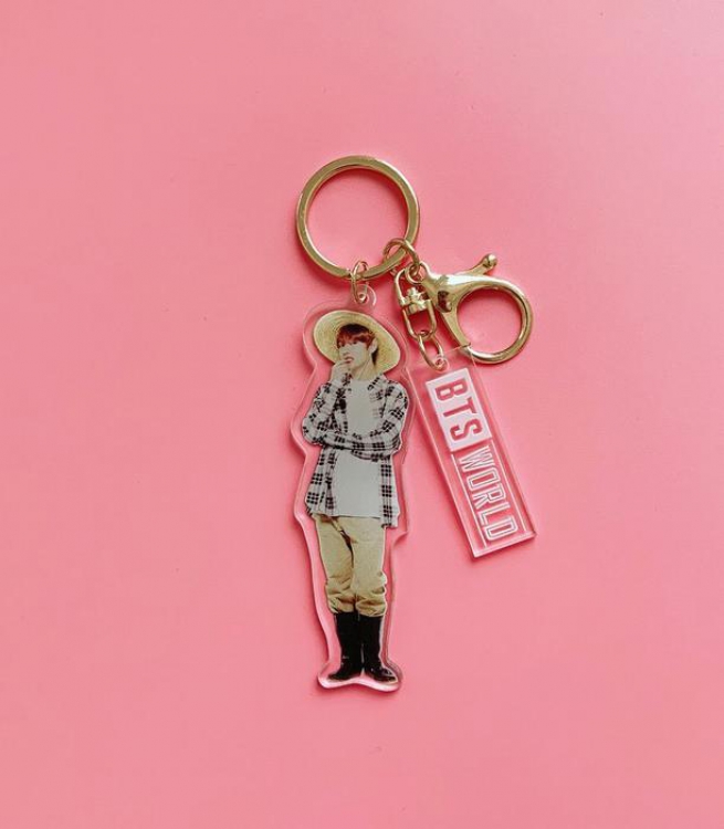 BTS V Keychain key chain pendant 9.5CM 23G price for 5 pcs