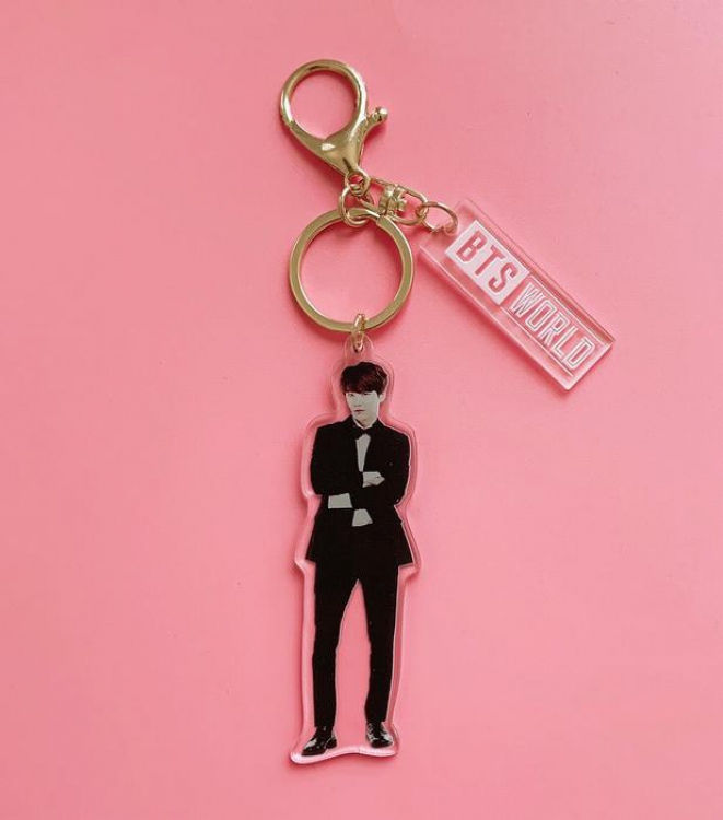 BTS SUGA Keychain key chain pendant 9.5CM 23G price for 5 pcs