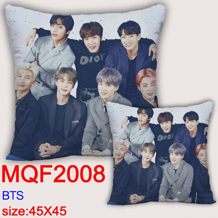 BTS Double-sided full color pillow dragon ball 45X45CM MQF2008