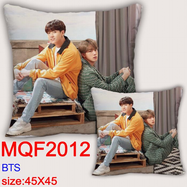 BTS Double-sided full color pillow dragon ball 45X45CM MQF2012