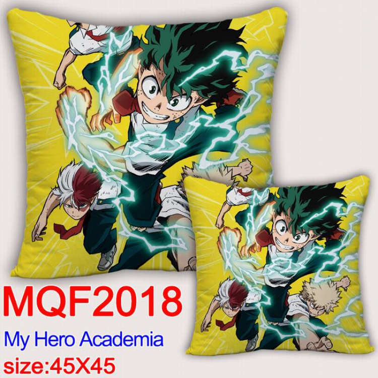 My Hero Academia Double-sided full color pillow dragon ball 45X45CM MQF2018