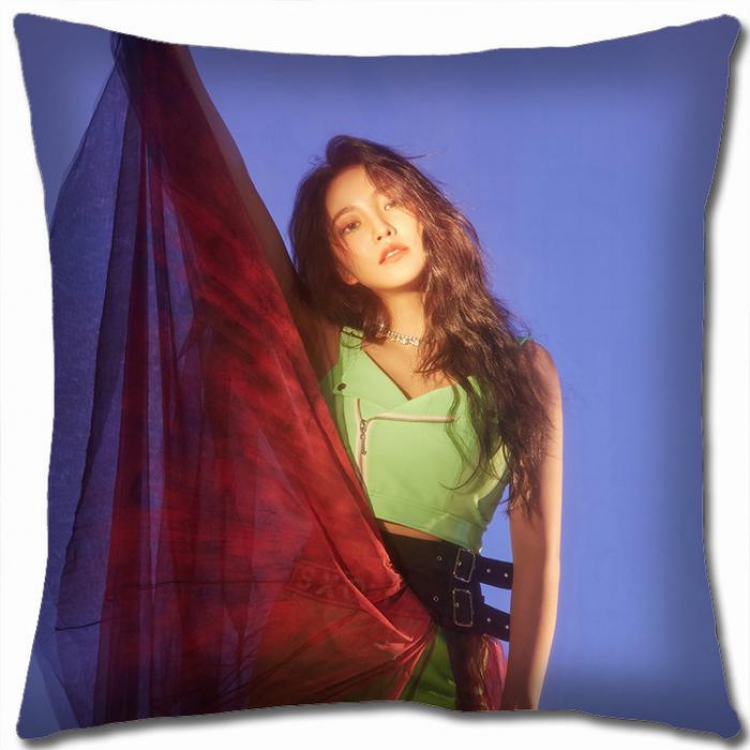 Red Velvet Square universal double-sided full color pillow cushion 45X45CM-RV-24 NO FILLING