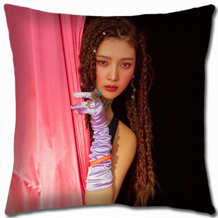 Red Velvet Square universal double-sided full color pillow cushion 45X45CM-RV-33 NO FILLING