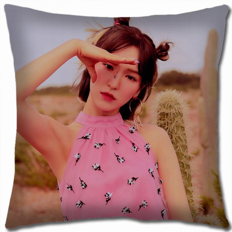 Red Velvet Square universal double-sided full color pillow cushion 45X45CM-RV-38 NO FILLING