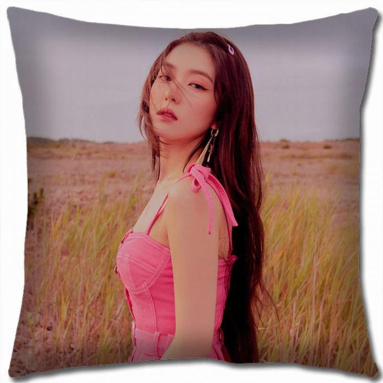 Red Velvet Square universal double-sided full color pillow cushion 45X45CM-RV-39 NO FILLING