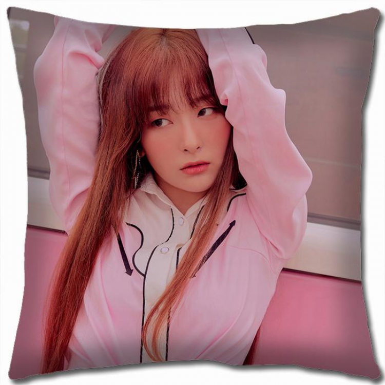 Red Velvet Square universal double-sided full color pillow cushion 45X45CM-RV-41 NO FILLING