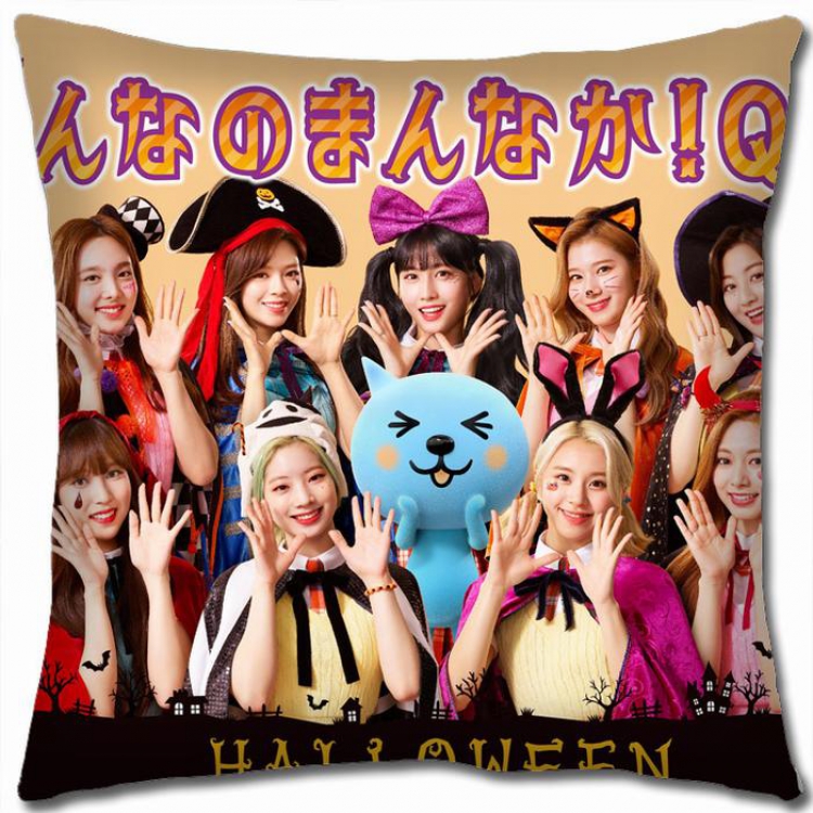 Twice Square universal double-sided full color pillow cushion 45X45CM-TW-28 NO FILLING