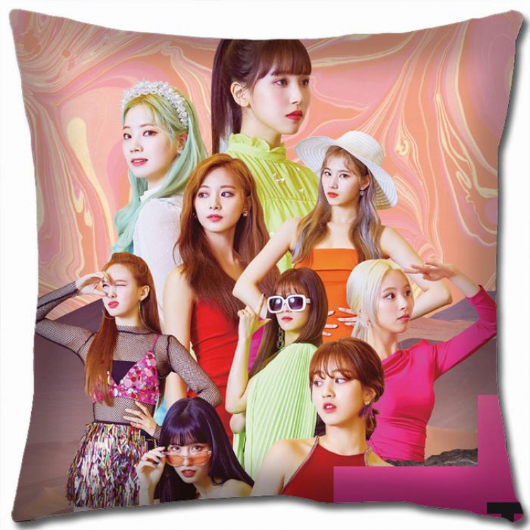 Twice Square universal double-sided full color pillow cushion 45X45CM-TW-51 NO FILLING