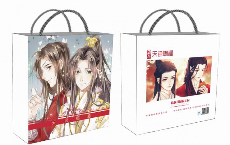 Heavenly blessing Anime two yuan small bag shopping bag 0.4KG price for 5 pcs Style B