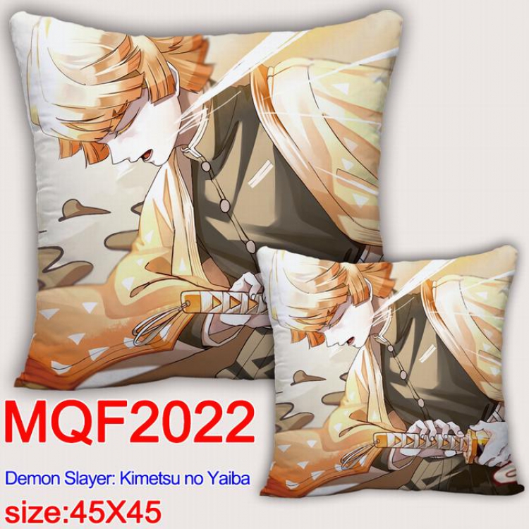 Demon Slayer Kimets Double-sided full color pillow dragon ball 45X45CM MQF 2022