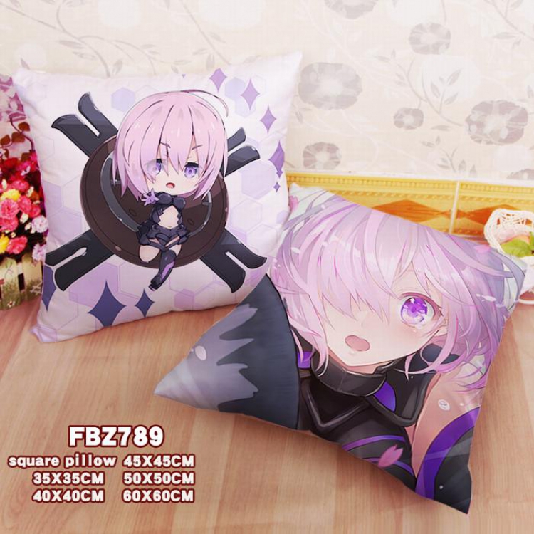 Fategrandorder Double-sided full color pillow cushion 45X45CM-FBZ789