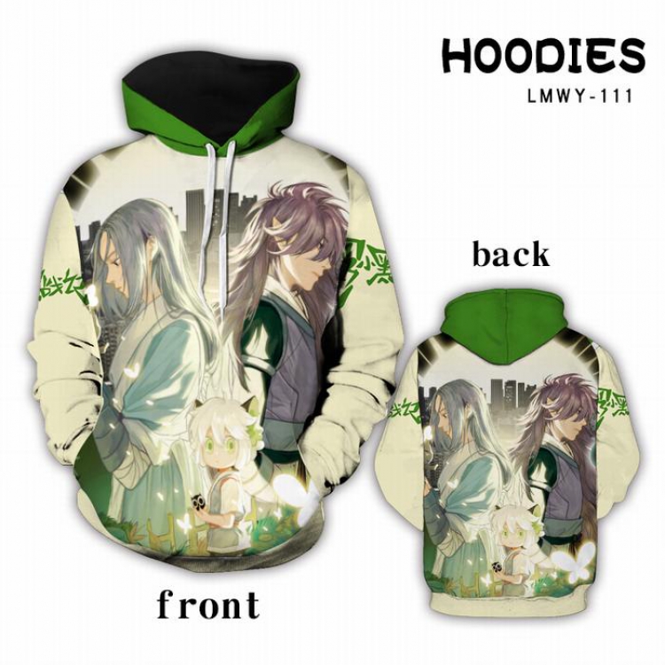 The Legend of LuoXiaohei Full color Hooded Long sleeve Hoodie S M L XL XXL XXXL preorder 2 days LMWY111