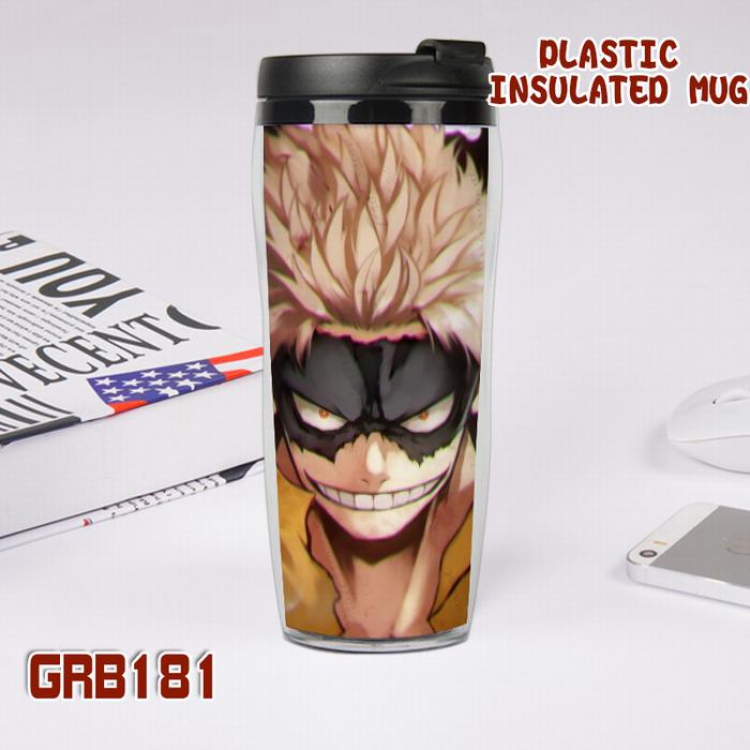 My Hero Academia Starbucks Leakproof Insulation cup Kettle 7.4X18CM 400ML-GRB 181