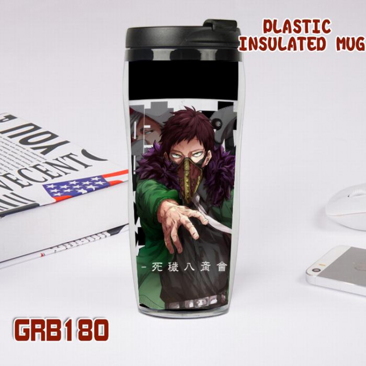 My Hero Academia Starbucks Leakproof Insulation cup Kettle 7.4X18CM 400ML-GRB 180