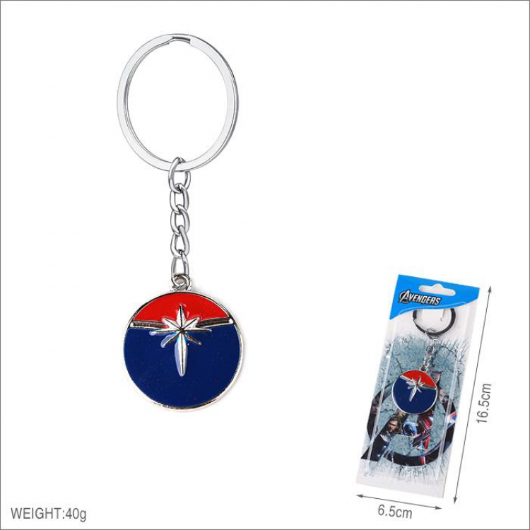 The Avengers Captain Marvel Keychain pendant price for 5 pcs