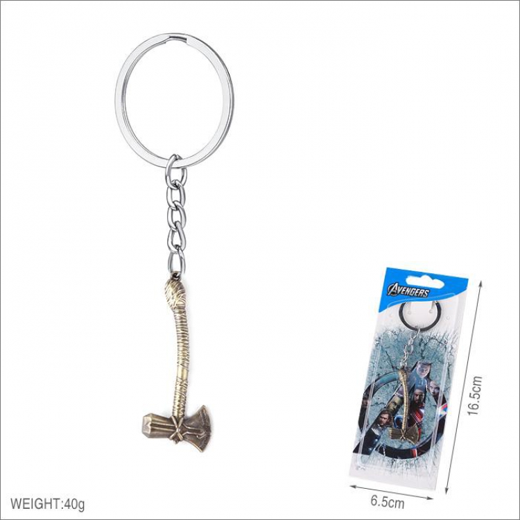 The Avengers Infinity War Thor Bronze Keychain pendant price for 5 pcs