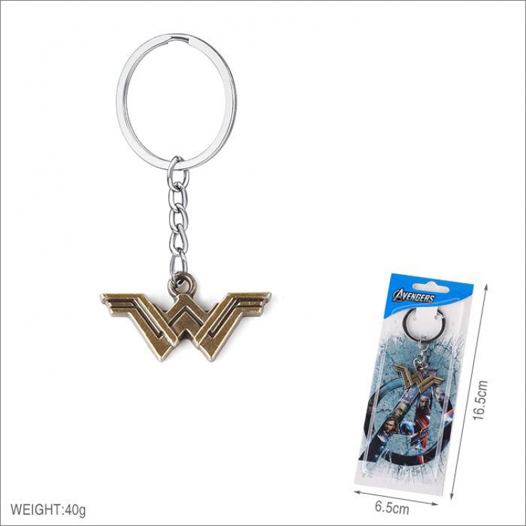 Justice League Wonder Woman Bronze Keychain pendant price for 5 pcs