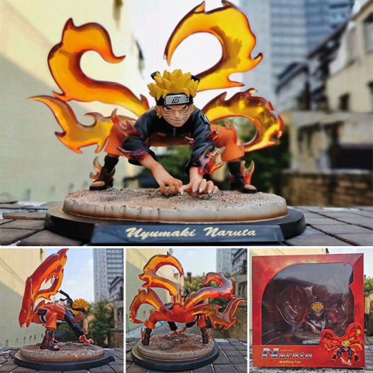 Naruto Boxed Figure Decoration Model 20CM 726G 25X25X25CM