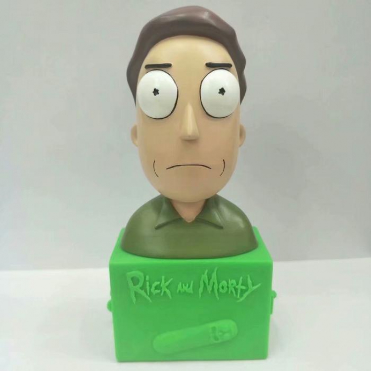 Rick and Morty Jerry Bust resin statue Boxed Figure Decoration Model Style D