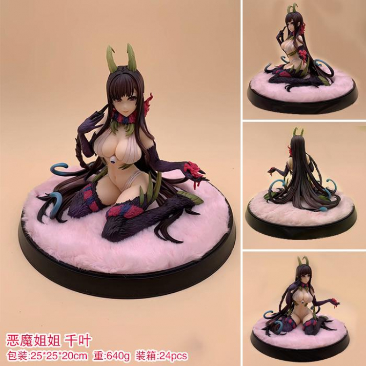 Devil sister Sexy beautiful girl Boxed Figure Decoration Model 25X25X20CM 640G