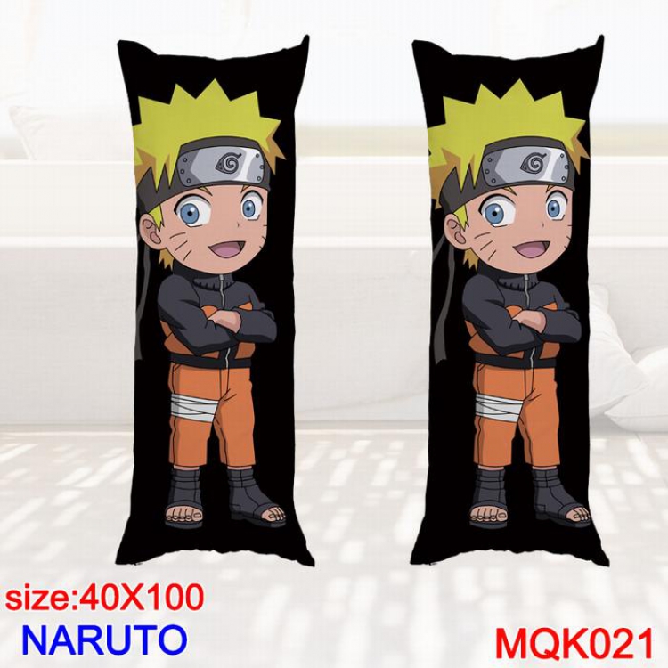Naruto  MQK 021 Full Color Double sided Long pillow 100X40