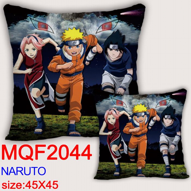 Naruto Double-sided full color pillow dragon ball 45X45CM MQF 2044