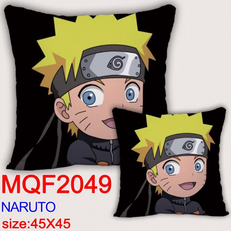 Naruto Double-sided full color pillow dragon ball 45X45CM MQF 2049
